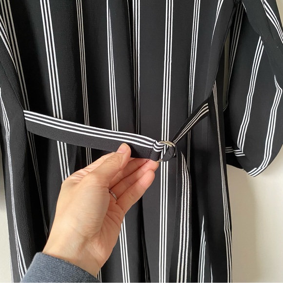 Monteau Striped Drape Cardigan - Picture 3 of 6